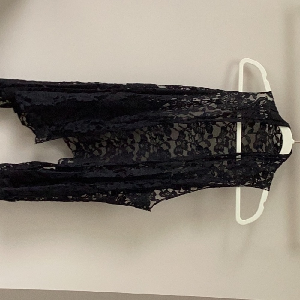 Black cardigan/ dress coverage
